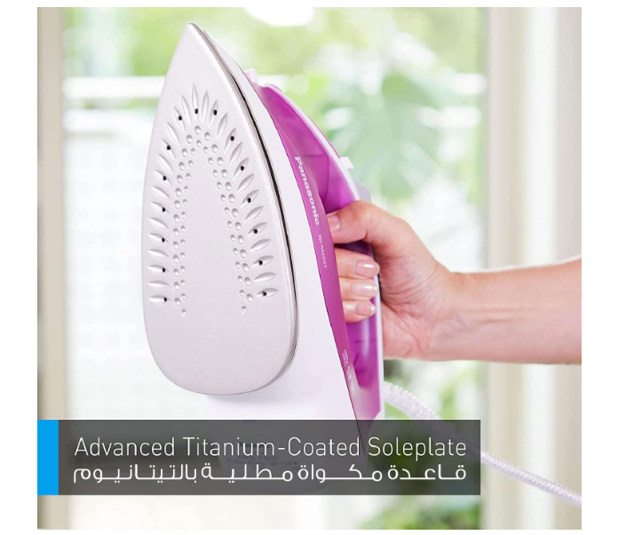 Panasonic - 1550W Steam Iron - Nim250T"Min 1 year manufacturer warranty"