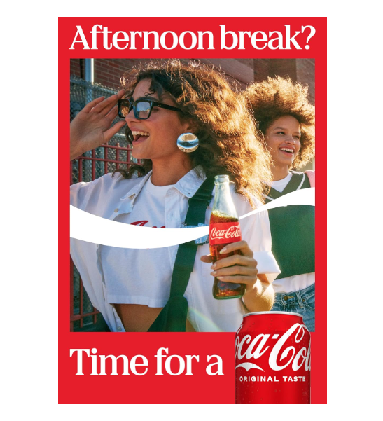 Coca-Cola Original Taste, Pack of 24 Cans x330 ml, Crisp Coke Soft Drinks, Serve Cola Drinks Ice Cold for Maximum Refreshment