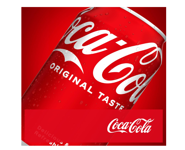 Coca-Cola Original Taste, Pack of 24 Cans x330 ml, Crisp Coke Soft Drinks, Serve Cola Drinks Ice Cold for Maximum Refreshment