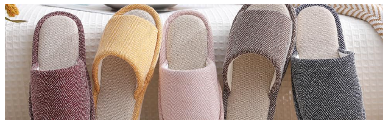 Fabric Slippers - Indoor/Outdoor, Non-Slip, Four Seasons, Soft Bottom, Couple Slippers for Men and Women