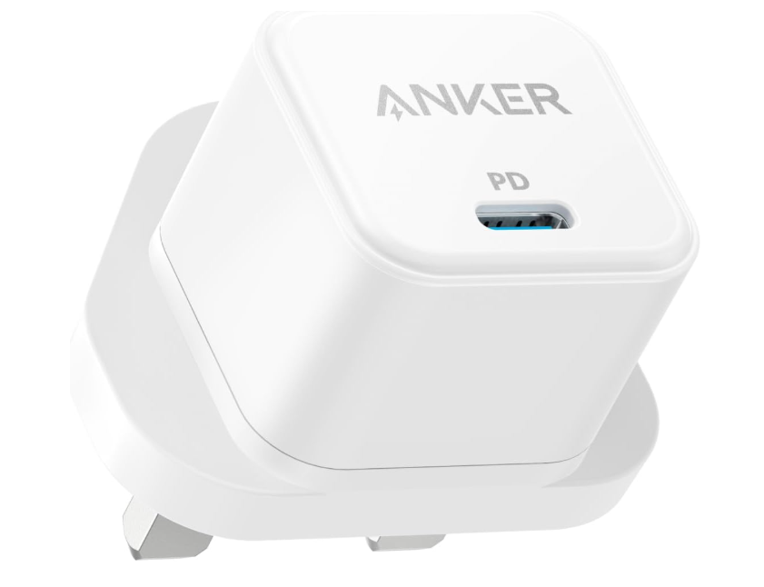 USB C Plug, Anker 20W USB C Charger - Fast Charging Power Port III Cube Charger, Compatible with iPhone Series Galaxy, iPad (Cable Not Included)
